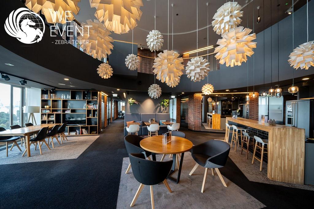 Sala na koktajl na stojąco — Zebra Tower, 12. piętro